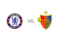 Chelsea vs. Basel - Matchup and Team Logos