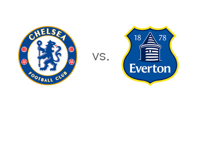 English Premier League Matchup - Chelsea FC vs. Everton FC - Team Logos