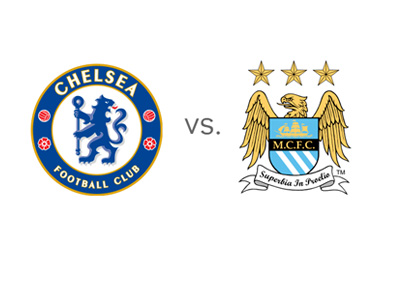 English Premier League - Chelsea vs. Manchester City - Matchup and Team Logos