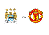 Manchester City vs. Manchester United - EPL - English Premier League - Matchup - Team Logos