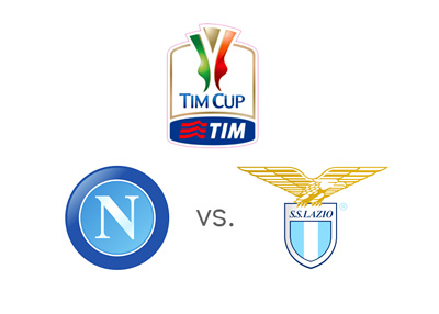 Italian Cup / Coppa Italia - Football Matchup - Napoli vs. Lazio - Team Logos / Odds / Preview