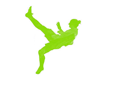 Dare to Zlatan - Nike Logo - Green Colour