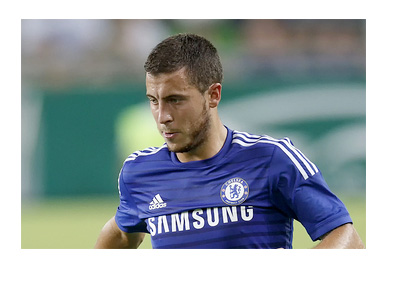 Hazard Eden in action for Chelsea FC - Home Jersey - 2014/15