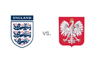 World Cup Qualifications - England vs. Poland - Team Crests