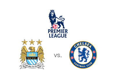 Manchester City vs. Chelsea FC - English Premier League matchup - Preview and odds - Team logos / badges