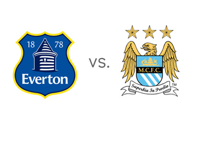 EPL Matchup - Head to Head - Everton vs. Manchester City - Team Logos / Badges