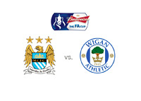 FA Cup Logo - Manchester City vs. Wigan - Matchup and Team Logos