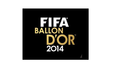 FIFA Ballon d'Or 2014 Award Logo - Black Background