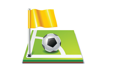 Football Illustration - Corner