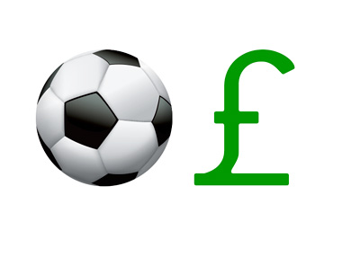 Football Player Transfers - British Pounds - Illustration - Concept - Graphic