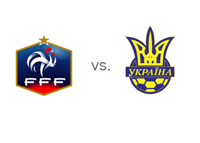 Game Preview - France vs. Ukraine - Team Logos