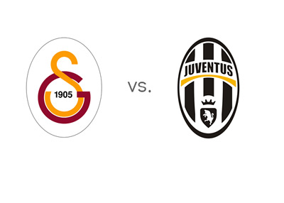 UEFA Champions League Match - Galatasaray vs. Juventus - Team Logos