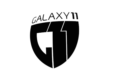 Galaxy 11 Logo - White Background