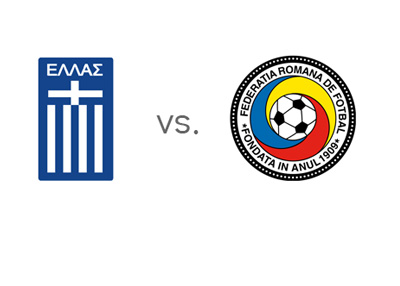 Greece vs. Romania - Matchup - Team Crests