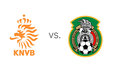 Netherlands vs. Mexico - Football Matchup - Team Logos - Odds - Head to Head