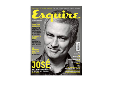 Jose Mourinho - Esquire Magazine Cover - March 2014