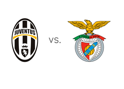 UEFA Europa League match - Juventus vs. Benfica - Team logos / crests / badges