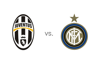 Serie A Matchup - Juventus vs. Inter - Team Logos