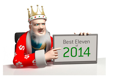 The King presents the Best Eleven of 2014 - The Team of the Year