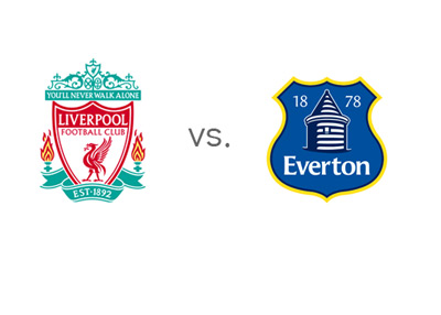 Liverpool vs. Everton - Barclays Premier League matchup - Team Logos