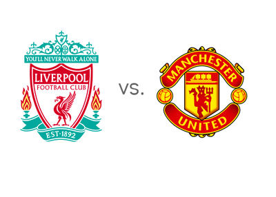 Liverpool FC vs. Manchester United FC - Preview - Game Odds - Head to Head - Team Logos / Badges / Crests