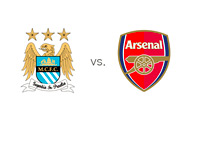 Manchester City vs. Arsenal - Matchup and Team Logos