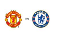 Manchester United vs. Chelsea FC - Matchup and Team Logos