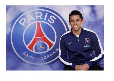 Marquinhos Extends Paris Saint-Germain Contract - March 2015 - Photo - Social Media