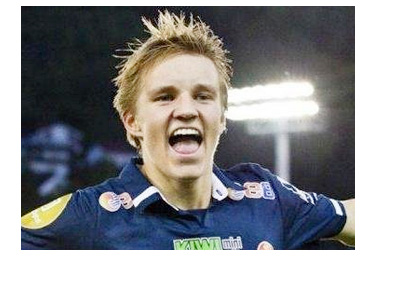 Martin Odegaard - Stromsgodset - Norway - Goal Celebration