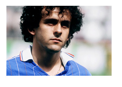 Michel Platini - Vintage photo - France National Team