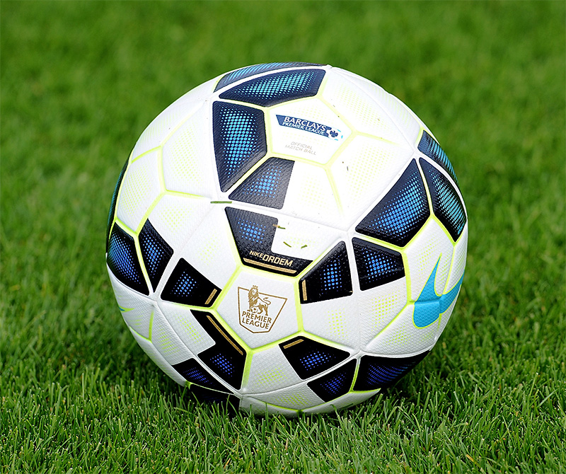 Nike Orderm 2 Ball - Barclays English Premier League - Light Blue Color Variation