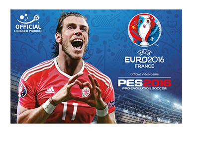 Wales player Gareth Bale is on the cover of the newly announced PES 2016 Euro France video game