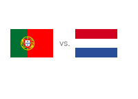 Portugal vs. Netherlands - Matchup and Country Flags