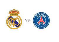 Real Madrid vs. Paris Saint Germain - New Logos