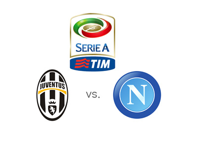 Italian Serie A - Juventus vs. Napoli - League logo, team crests, odds and preview