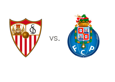 Sevilla vs. Porto - Matchup - Team Logos / Badges / Crests