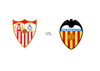 Sevilla FC vs. Valencia - Team Logos