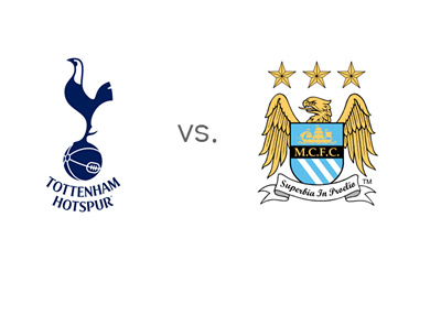 EPL Matchup - Tottenham Hotspur vs. Manchester City - Team Logos