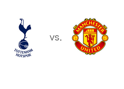 Tottenham Hotspur vs. Manchester United - EPL Match - Team Logos