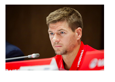 Steven Gerrard - Retirement - Microphone - Interview