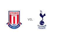 Stoke vs. Tottenham - English Premier League Matchup - Team Logos