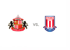 Sunderland vs. Stoke City - Matchup and Team Logos