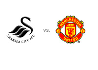 Swansea City vs. Manchester United - Matchup and Team Logos