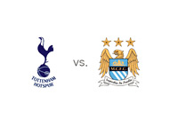 Tottenham Hotspur vs. Manchester City - Matchup and Team Logos