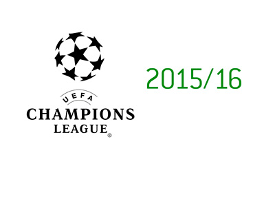 UEFA Champions League (UCL) 2015/16 Season - Logo and Year