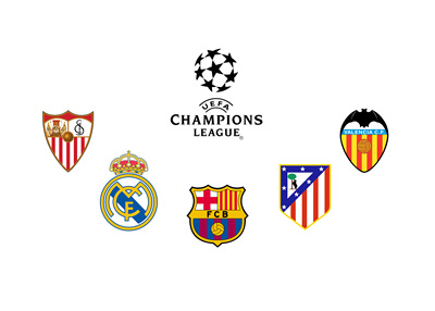 Five Spanish clubs in the 2015/16 UEFA Champions League - New record