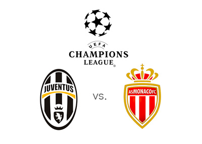 UEFA Champions League Matchup - Juventus vs. AS Monaco - Preview, Odds and Team Logos