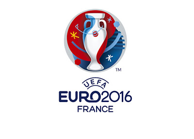 UEFA EURO 2016 - France - Logo - White Background