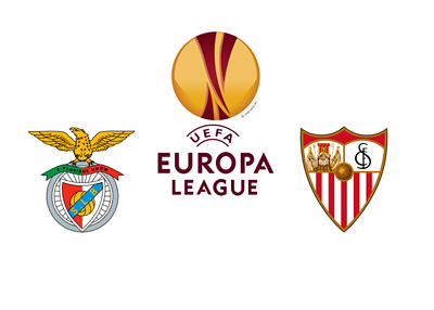 The UEFA Europa League final - Benfica vs. Sevilla - Tournament Logo - Team Badges - Matchup