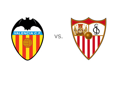 Valencia FC vs. Sevilla FC - Matchup - Team Logos / Badges / Crests - Faceff - Game Preview